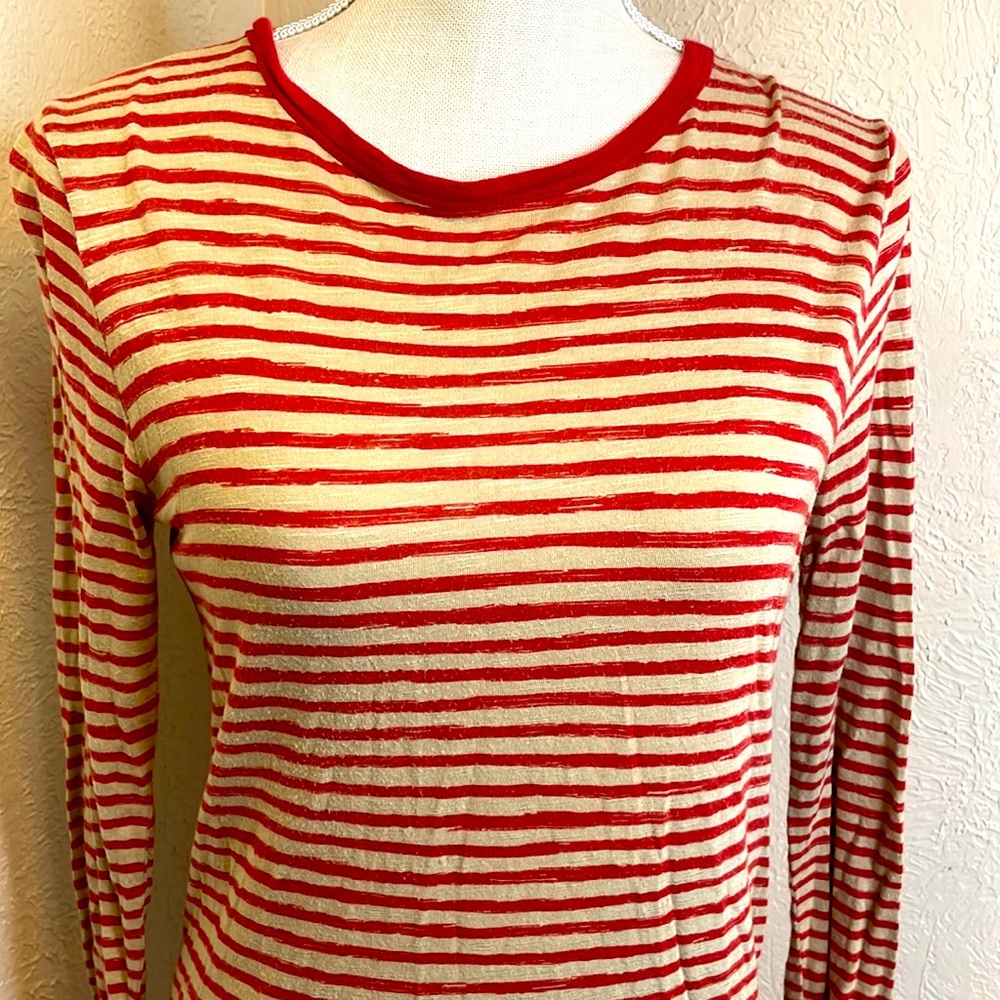 Michael Kors Striped Long Sleeve T-shirt